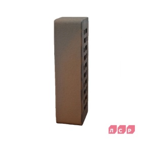 Клинкер фасадный светло-коричневый флэш "Прага" 0,71 NF гладкий