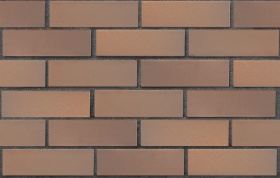 Клинкер фасадный светло-коричневый флэш "Прага" 0,71 NF гладкий