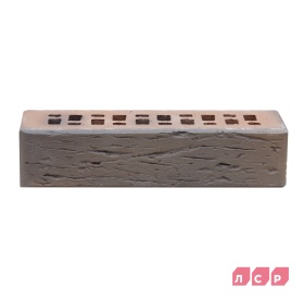 Клинкер фасадный светло-коричневый флэш "Прага" 0,71 NF береста