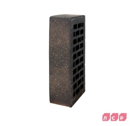 Кирпич лицевой графитовый с посыпкой 1NF гладкий