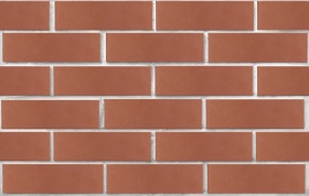 Кирпич лицевой пустотелый тёмно-красный 1NF гладкий