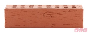 Клинкер фасадный красный "Лондон" 0,71NF береста