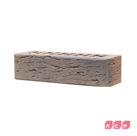 Клинкер фасадный светло-коричневый флэш "Прага" 0,71 NF береста