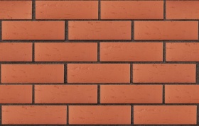 Кирпич лицевой красный 1NF рустик