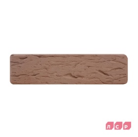 Кирпич лицевой светло-коричневый 1NF рустик