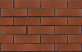 Кирпич лицевой пустотелый тёмно-красный 1NF рустик