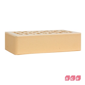 Кирпич лицевой бежевый 1NF гладкий МСК