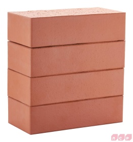 Кирпич лицевой полнотелый красный 1NF