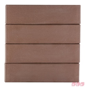 Клинкер фасадный коричневый "Мюнхен" 0,71NF гладкий