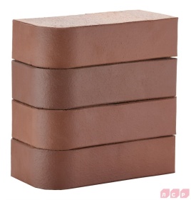 Кирпич лицевой полнотелый коричневый 1NF R60