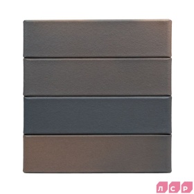 Кирпич лицевой светло-коричневый флэш ультра 1NF гладкий