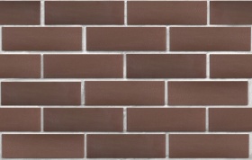 Клинкер фасадный коричневый "Мюнхен" 0,71NF гладкий