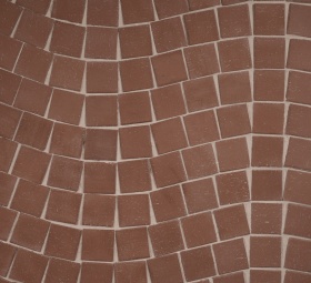 Брусчатка коричневая "Мюнхен" квадро (под распил) клинкер тротуарный 