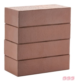 Кирпич лицевой полнотелый коричневый 1NF