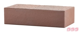 Кирпич лицевой полнотелый коричневый 1NF