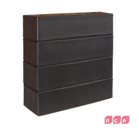 Клинкер фасадный графитовый "Гётеборг" 0,71NF гладкий