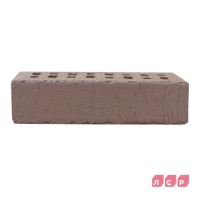 Клинкер фасадный темно-терракотовый флэшинг "Антверпен Ф" 0,71NF винтаж