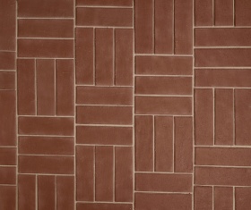 Брусчатка тёмно-красная "Эдинбург" лонг клинкер тротуарный