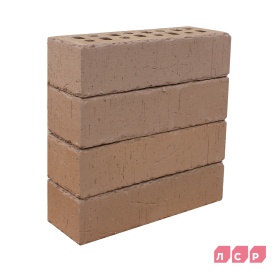 Клинкер фасадный темно-терракотовый флэшинг "Антверпен Ф" 0,71NF винтаж