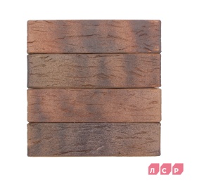 Кирпич лицевой ореховый флэш 1 NF рустик