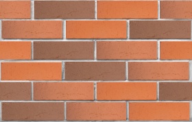 Клинкер фасадный красный флэшинг "Ричмонд Ф" 0,71NF винтаж
