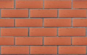 Кирпич лицевой красный 1NF рустик