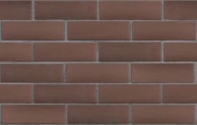 Клинкер фасадный коричневый "Мюнхен" 0,71NF гладкий