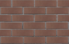 Кирпич лицевой пустотелый тёмно-коричневый 1NF гладкий