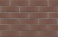 Кирпич лицевой пустотелый тёмно-коричневый 1NF гладкий