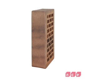 Кирпич лицевой ореховый флэш 1 NF гладкий