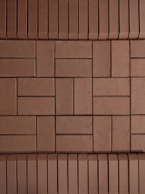 Брусчатка коричневая "Мюнхен" бордюр