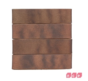 Кирпич лицевой ореховый флэш 1 NF гладкий