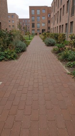 Брусчатка коричневая "Мюнхен" классик R клинкер тротуарный 0,51 NF