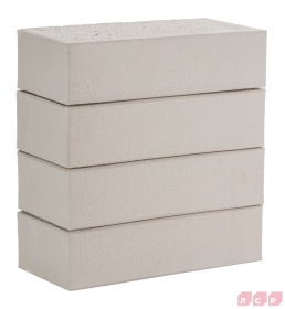 Кирпич лицевой светло-серый 1NF