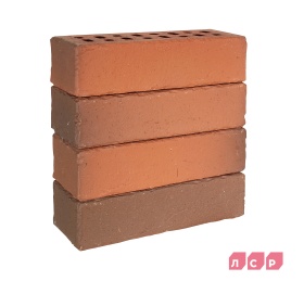 Клинкер фасадный красный флэшинг "Ричмонд Ф" 0,71NF винтаж