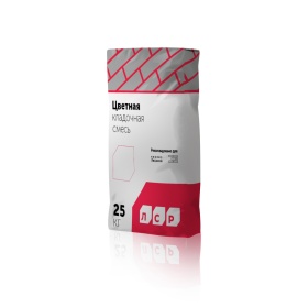 Цветная кладочная смесь бежевая зимняя