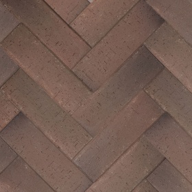 Брусчатка тёмно-красная флэш "Глазго" Лонг клинкер тротуарный