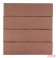 Кирпич лицевой полнотелый коричневый 1NF