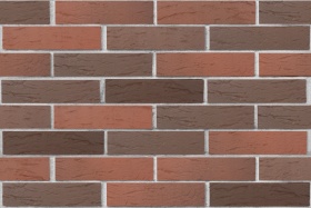 Кирпич лицевой красный флэш 1NF рустик