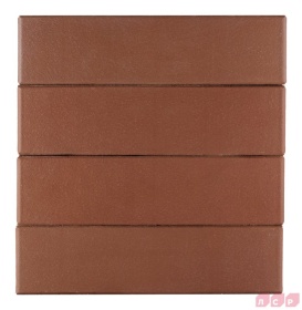 Кирпич лицевой пустотелый коричневый 1NF гладкий