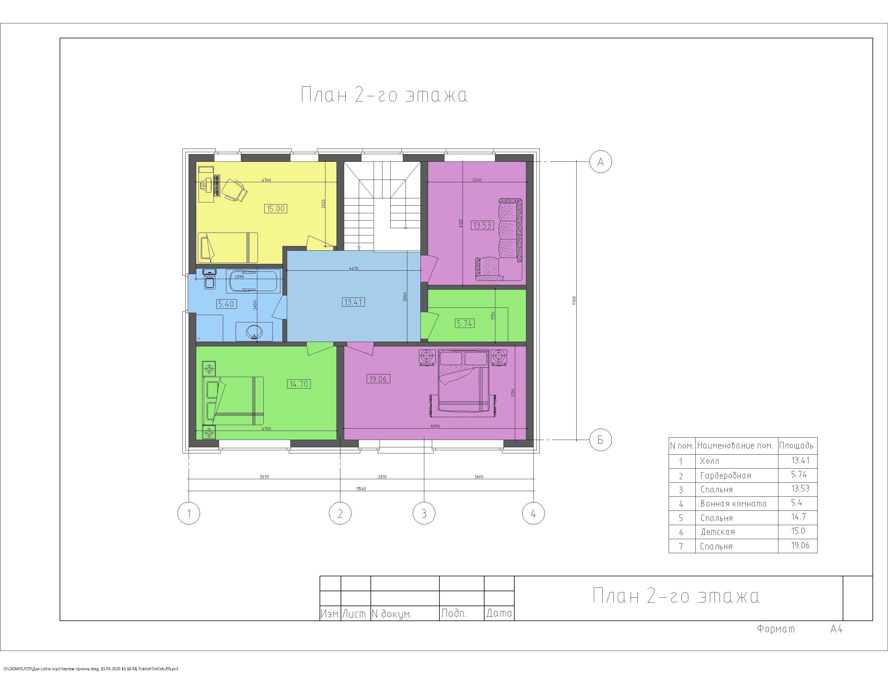 Дом из газобетона с рациональной планировкой 178 м² (дер. Манушкино)